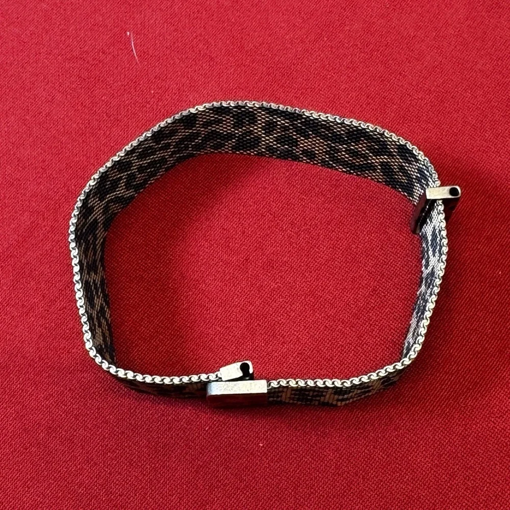Leopard Metallic Magnetic Smart‎ Watch Band